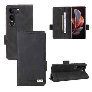 For vivo V29 5G / S17 5G / S17 Pro Magnetic Clasp Leather Phone Case(Black)