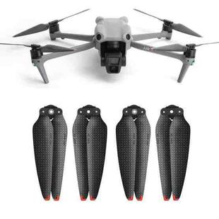 For DJI Air 3 Sunnylife 8747F Carbon Fiber Paddle Propeller Wing Blade, Quantity:2 Pairs