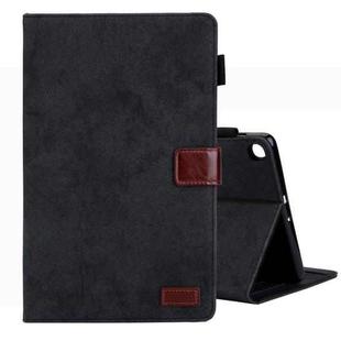 For Samsung Galaxy Tab A9 Cloth Texture Leather Tablet Case(Black)