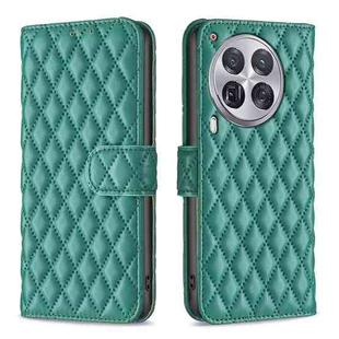 For Tecno Camon 30 Premier 5G Diamond Lattice Wallet Flip Leather Phone Case(Green)