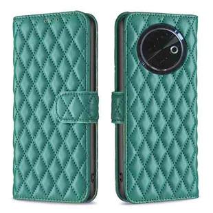 For Tecno Spark 30C Diamond Lattice Wallet Flip Leather Phone Case(Green)