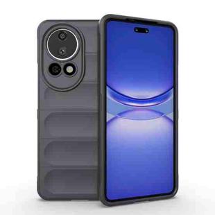 For Huawei nova 12 Ultra / 12 Pro Magic Shield TPU + Flannel Phone Case(Dark Grey)