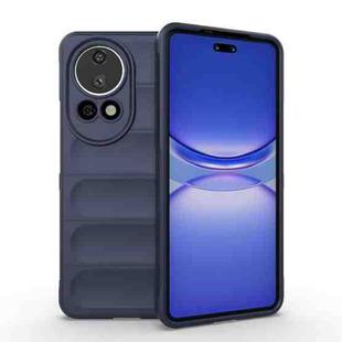 For Huawei nova 12 Ultra / 12 Pro Magic Shield TPU + Flannel Phone Case(Dark Blue)