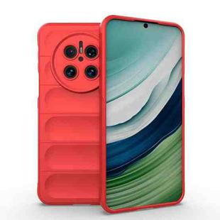 For Huawei Mate 70 5G Magic Shield TPU + Flannel Phone Case(Red)