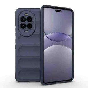 For Huawei nova 13 Pro 5G Magic Shield TPU + Flannel Phone Case(Dark Blue)