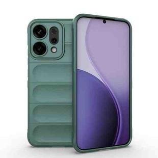 For Huawei nova 14 5G Magic Shield TPU + Flannel Phone Case(Dark Green)
