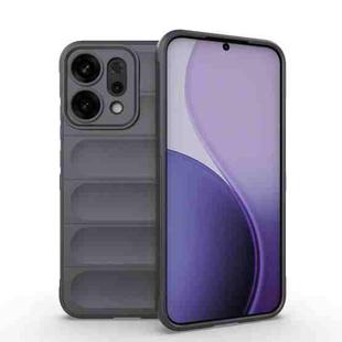 For Huawei nova 14 5G Magic Shield TPU + Flannel Phone Case(Dark Grey)