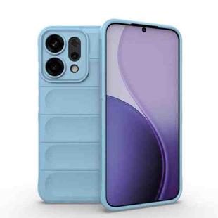 For Huawei nova 14 5G Magic Shield TPU + Flannel Phone Case(Light Blue)