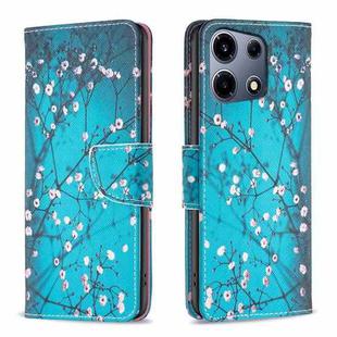 For Infinix Note 30 VIP Colored Drawing Pattern Leather Phone Case(Plum Blossom)