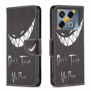 For Infinix GT 20 Pro 5G Colored Drawing Pattern Leather Phone Case(Smirk)