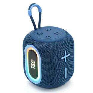 T&G TG664 LED Portable Subwoofer Wireless Bluetooth Speaker(Blue)