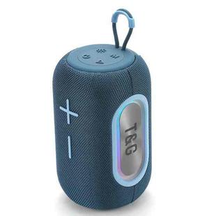 T&G TG665 20W LED Portable Subwoofer Wireless Bluetooth Speaker(Blue)