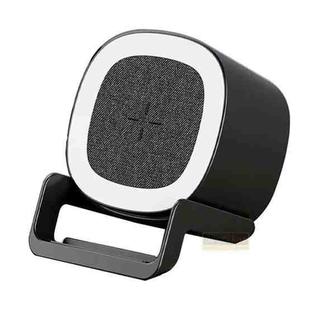 L28 4 in 1 15W Wireless Charging Atmosphere Night Light Bluetooth Speaker(Black)