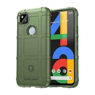 For Google Pixel 4a Full Coverage Shockproof TPU Phone Case(Green)