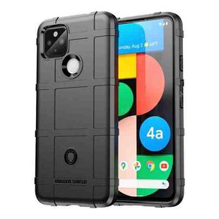 For Google Pixel 4a 5G Full Coverage Shockproof TPU Phone Case(Black)