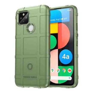 For Google Pixel 4a 5G Full Coverage Shockproof TPU Phone Case(Green)