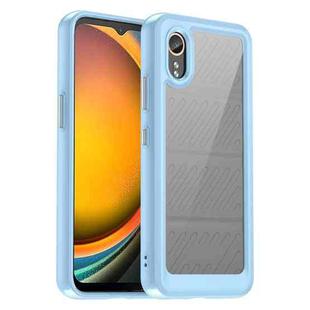 For Samsung Galaxy XCover 7 Colorful Series Acrylic Hybrid TPU Phone Case(Blue)