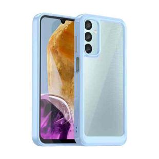 For Samsung Galaxy F15 Colorful Series Acrylic Hybrid TPU Phone Case(Blue)
