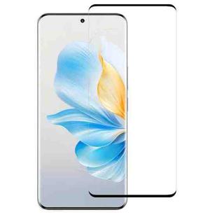 For Honor 100 9H HD 3D Curved Edge Tempered Glass Film(Black)