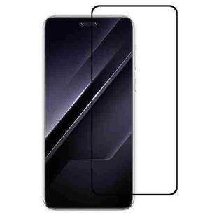 For Honor Magic7 RSR Porsche Design 9H HD 3D Curved Edge Tempered Glass Film(Black)