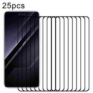 For Honor Magic7 RSR Porsche Design 25pcs 9H HD 3D Curved Edge Tempered Glass Film(Black)