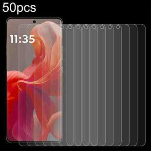 For Motorola S50 Neo 50pcs 0.26mm 9H 2.5D Tempered Glass Film