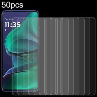 For Motorola Edge 60 Stylus 50pcs 0.26mm 9H 2.5D Tempered Glass Film