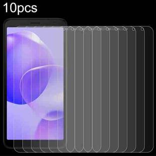 For TCL 502 10pcs 0.26mm 9H 2.5D Tempered Glass Film