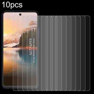 For TCL 50 5G 10pcs 0.26mm 9H 2.5D Tempered Glass Film