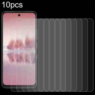 For TCL 60 SE 10pcs 0.26mm 9H 2.5D Tempered Glass Film