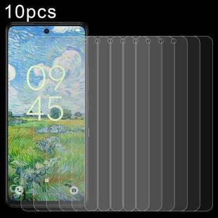 For TCL P10 10pcs 0.26mm 9H 2.5D Tempered Glass Film