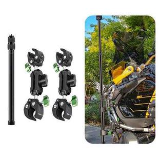 RUIGPRO Crab Clamp Action Camera Bracket Dual-Head Crab 3-Stage Selfie Stick