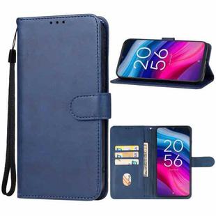 For TCL 505 Leather Phone Case(Blue)