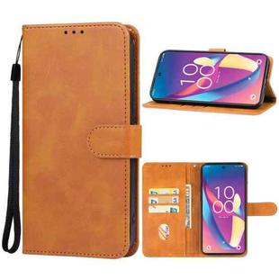 For TCL 50 XL Nxtpaper Leather Phone Case(Brown)