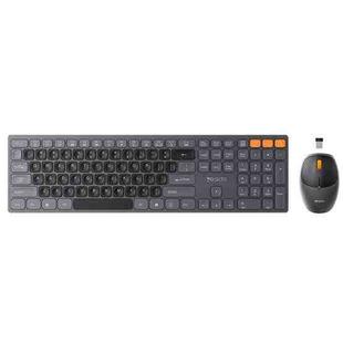 Yesido KB19 2.4G Mixed Color Wireless Keyboard Mouse Set(Grey English version)