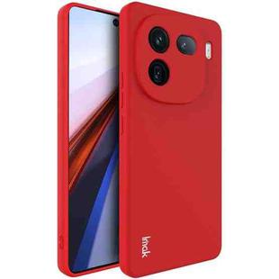 For vivo iQOO 12 5G imak UC-4 Series Straight Edge TPU Phone Case(Red)