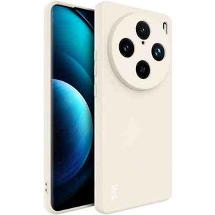 For vivo X100 Pro 5G imak UC-4 Series Straight Edge TPU Phone Case(White)
