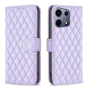 For Infinix Note 30 VIP Diamond Lattice Wallet Flip Leather Phone Case(Purple)