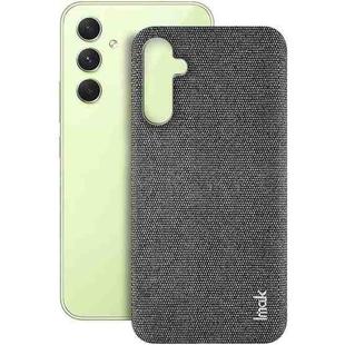 For Samsung Galaxy A54 5G imak Ruiyi Series Cloth Texture PU + PC Phone Case(Dark Grey)