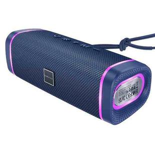 BOROFONE BR32 Sound Arc Sports TWS Bluetooth 5.3 Speaker Support TF Card / FM(Navy Blue)
