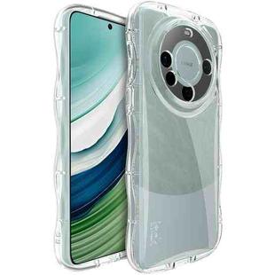 For Huawei Mate 60 IMAK Wave Bubble Soft Shockproof Phone Case(Transparent)