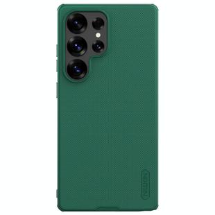 For Samsung Galaxy S25 Ultra 5G NILLKIN Frosted Shield Pro Magnetic Magsafe Phone Case(Green)