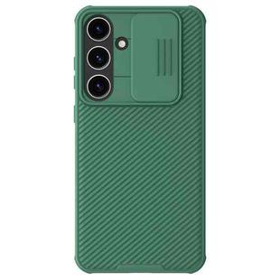 For Samsung Galaxy S24+ 5G NILLKIN Black Mirror Pro Series Camshield PC Phone Case(Green)