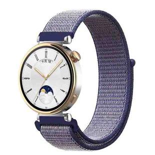 18mm Universal Nylon Loop Watch Band(Midnight Blue)