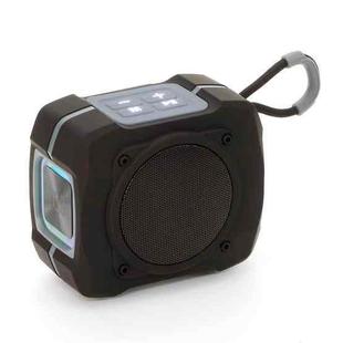 T&G TG661 Colorful LED Portable Outdoor Wireless Bluetooth Speaker(Black)
