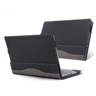 For Lenovo Yoga 7 16IAP7 / 16IAH7 Laptop Leather Shockproof Protective Case(Black)