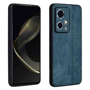 For Honor 90 GT AZNS 3D Embossed Skin Feel Phone Case(Dark Green)