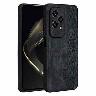 For Honor 200 Lite Global AZNS 3D Embossed Skin Feel Phone Case(Black)