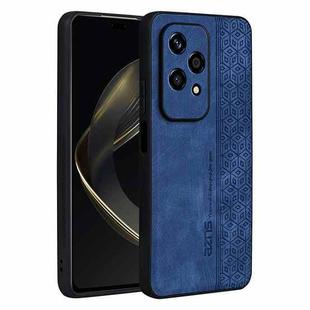 For Honor 200 Lite Global AZNS 3D Embossed Skin Feel Phone Case(Sapphire Blue)