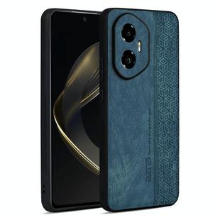 For Honor 300 AZNS 3D Embossed Skin Feel Phone Case(Dark Green)